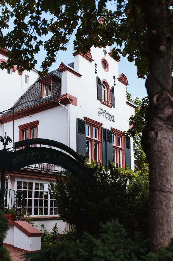 Hotel Kronenschloesschen Eltville am Rhein Exterior foto